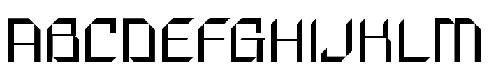 Agent Alpha Font UPPERCASE