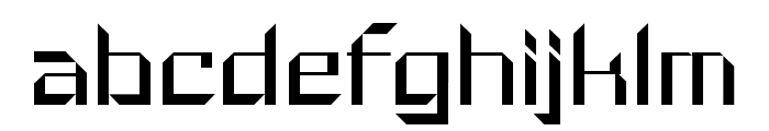 Agent Alpha Font LOWERCASE