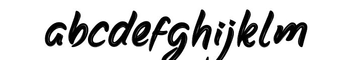 Agent Font LOWERCASE