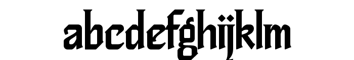 Agenthera Font LOWERCASE