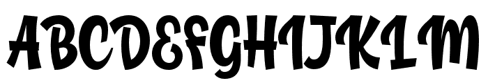 Ageoline-Regular Font UPPERCASE
