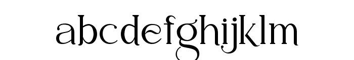 Agesti-Regular Font LOWERCASE