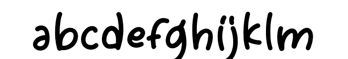 Agfolan-Regular Font LOWERCASE