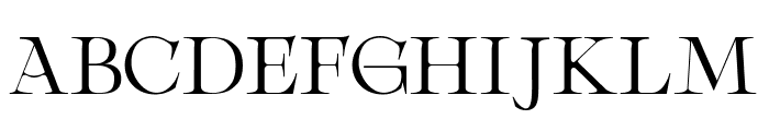 Agger serif Light Font UPPERCASE