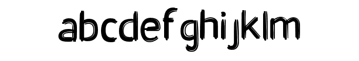 Aggy-Regular Font LOWERCASE