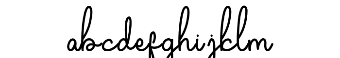 Aghellay Font LOWERCASE