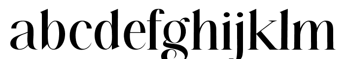 Aghisna Display Font LOWERCASE