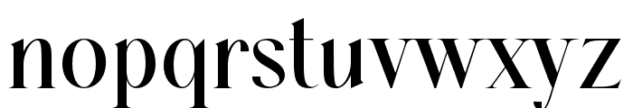 AghisnaDisplay Font LOWERCASE