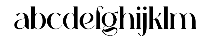 Aghita Font LOWERCASE