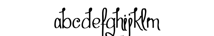 Aghmeeta Font LOWERCASE