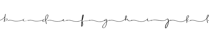 Aghnesta Signature Font UPPERCASE