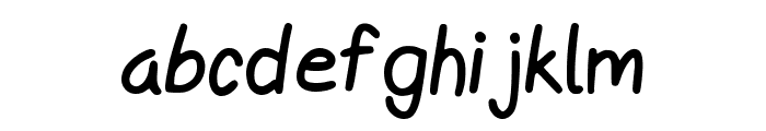 Agilar Regular Font LOWERCASE