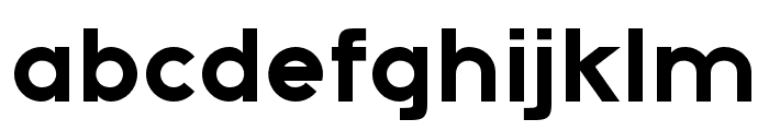 AginoeSans-Bold Font LOWERCASE