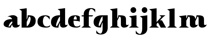 Agiska-Regular Font LOWERCASE