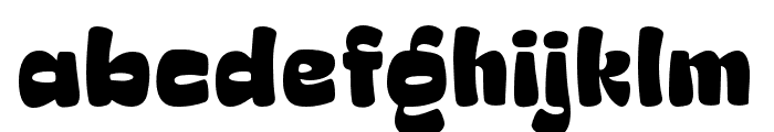 Aglest-Regular Font LOWERCASE