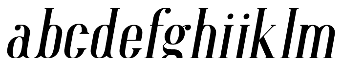 Aglow Italic Font LOWERCASE