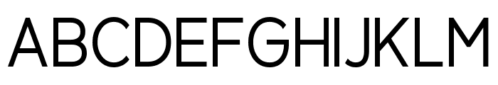 Agnella Semi-Bold Font UPPERCASE