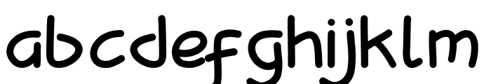 Agnella Font LOWERCASE