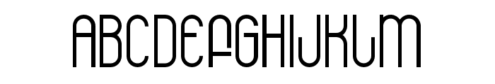 Agnesia Regular Font UPPERCASE