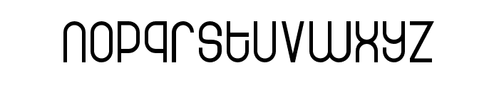 Agnesia Regular Font LOWERCASE