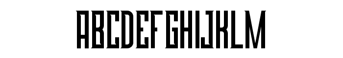 AgnethaBenzami-Regular Font LOWERCASE
