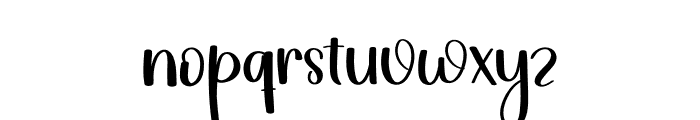 Agnolia Font LOWERCASE