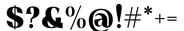 Agodha Regular Font OTHER CHARS