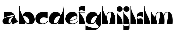 AgoesaDisplay-Regular Font LOWERCASE