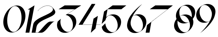 Agoka Family Italic Font OTHER CHARS