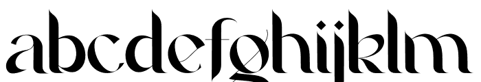 Agoka Family Font LOWERCASE