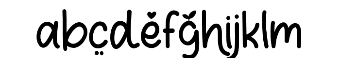 AgonizeRegular Font LOWERCASE