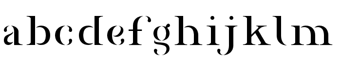 Agrasia-Regular Font LOWERCASE