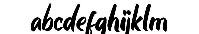 Agusta Font LOWERCASE
