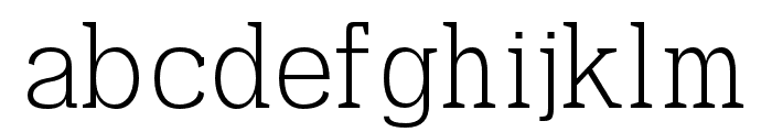 Ahijah-Regular Font LOWERCASE