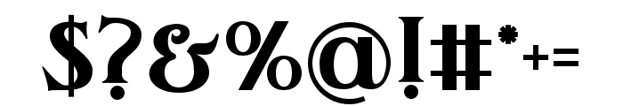 Ahoire-Regular Font OTHER CHARS