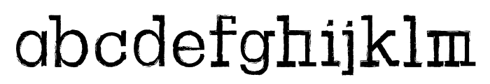 Ahsaas-Regular Font LOWERCASE