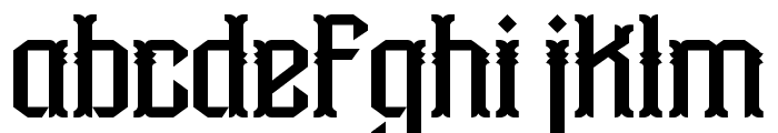 Aidah-Regular Font LOWERCASE
