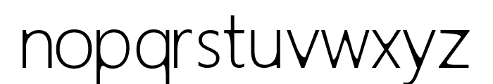 Aidu-Aidu Font LOWERCASE