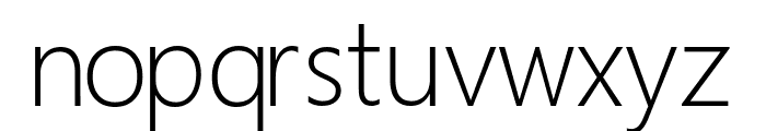 Aidu Font LOWERCASE