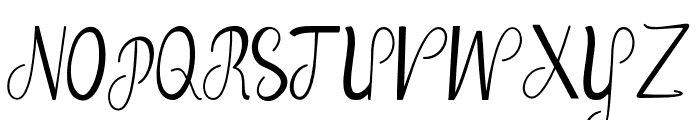 Ailave Font UPPERCASE