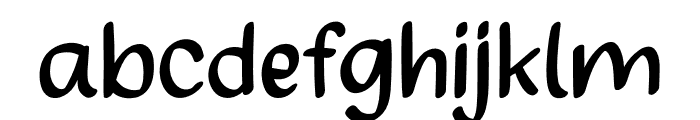 Aileen Regular Font LOWERCASE