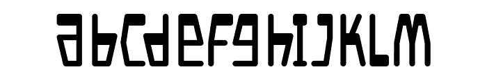 Ailen Font LOWERCASE