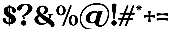 AimaDisplay-Regular Font OTHER CHARS