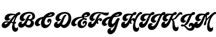 Aimeriga-Regular Font UPPERCASE