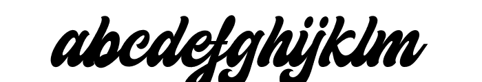 Aimeriga-Regular Font LOWERCASE