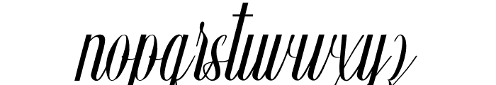 Ainsley Blossom Font LOWERCASE