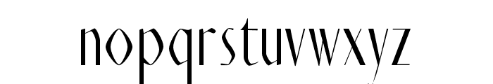 Ainsley-Regular Font LOWERCASE