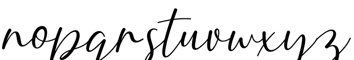 Ainsley Script Font LOWERCASE