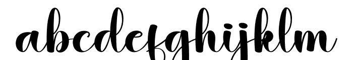 Ainsley Signature Font LOWERCASE