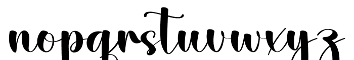 Ainsley Signature Font LOWERCASE